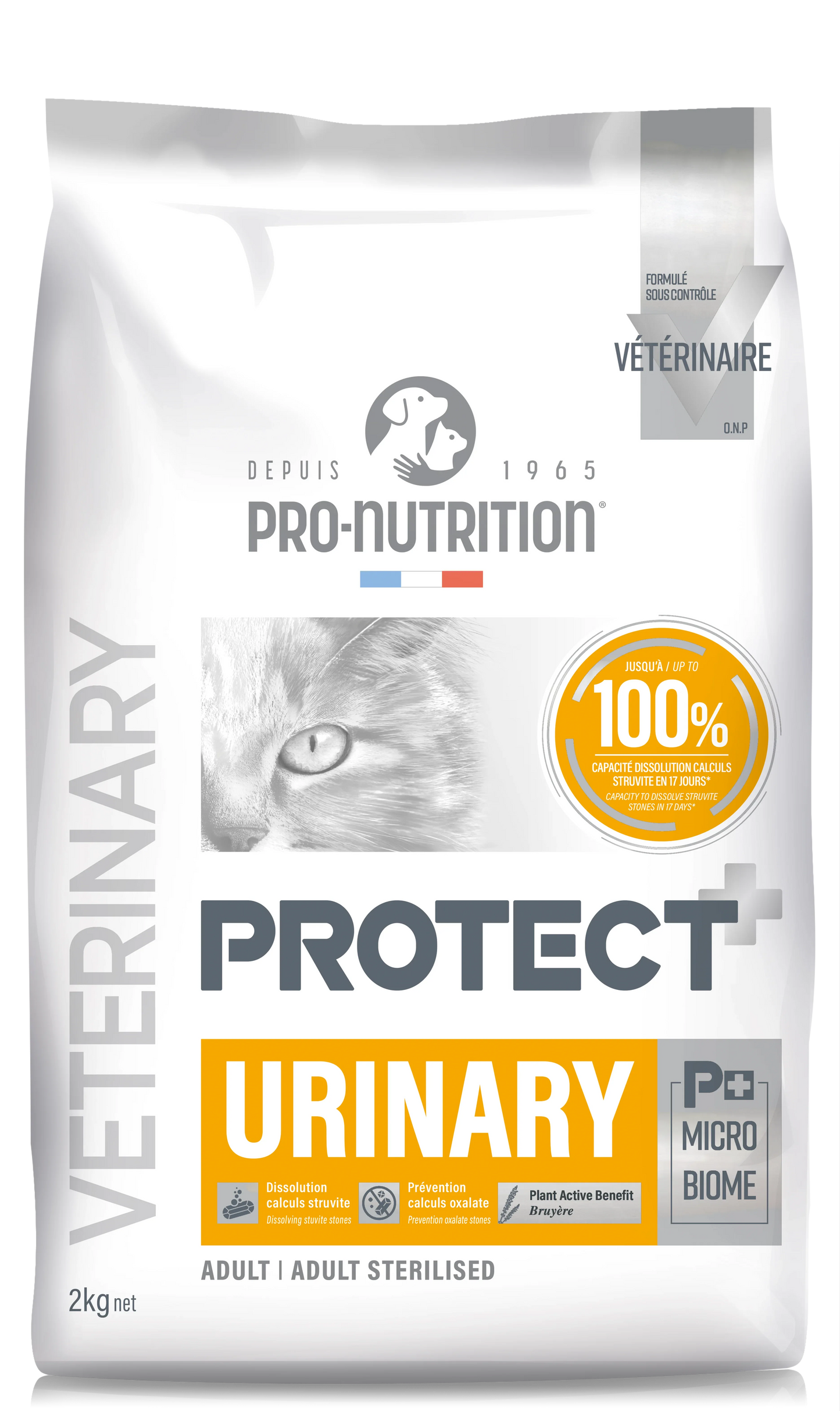 Croquettes Pro Nutrition Protect Chat Urinary - Santé Urinaire - EkiDog