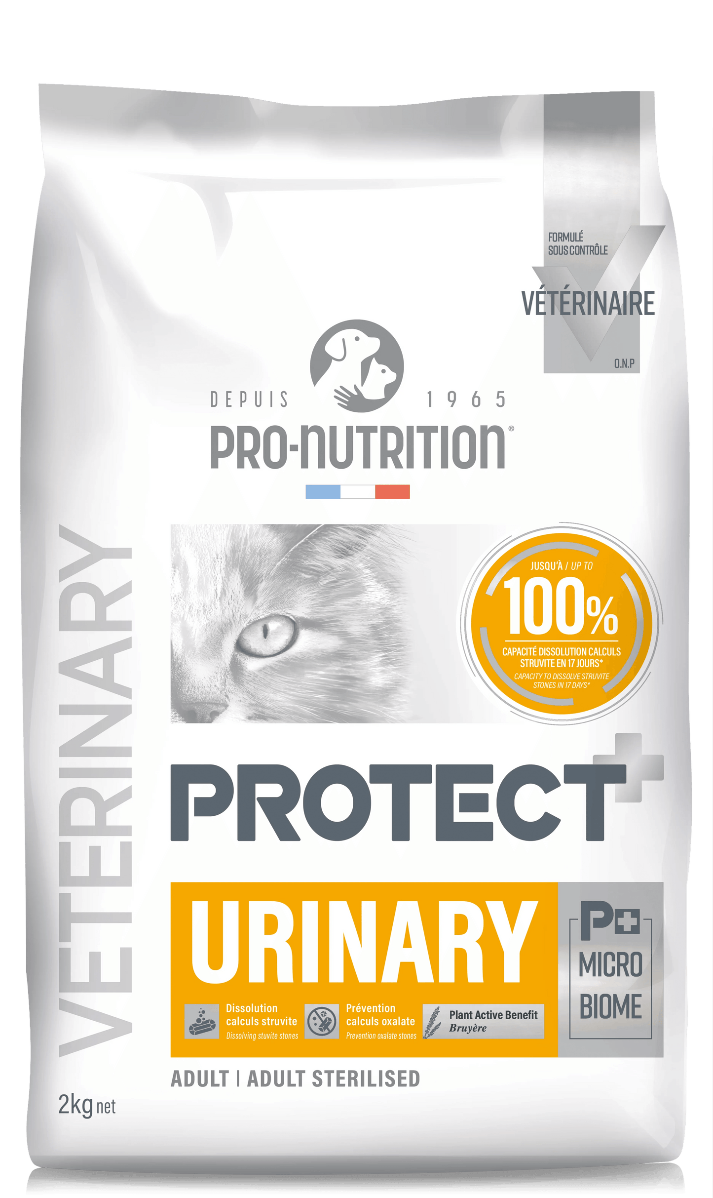 Croquettes Pro Nutrition Protect Chat Urinary - Santé Urinaire - EkiDog