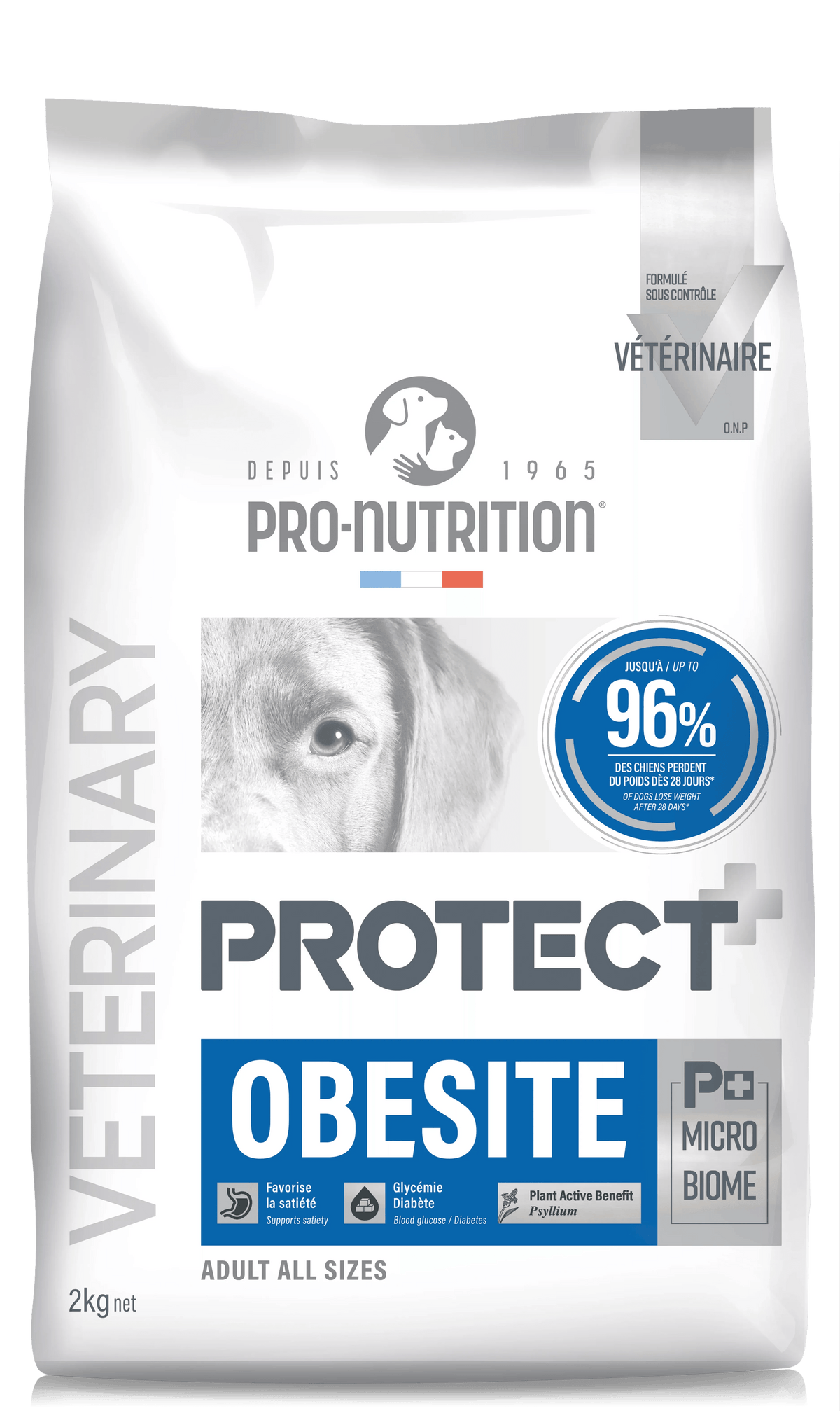 Croquettes Pro Nutrition Protect Chien Obésité - Contrôle Poids - EkiDog