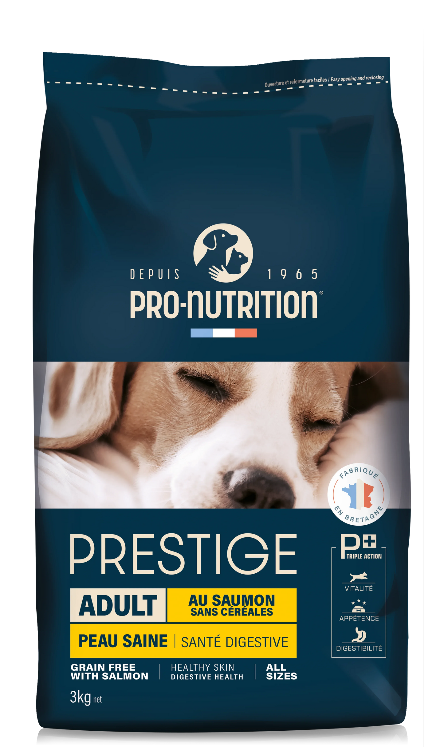 Prestige Adult Peau Saine – Saumon Sans Céréales - EkiDog