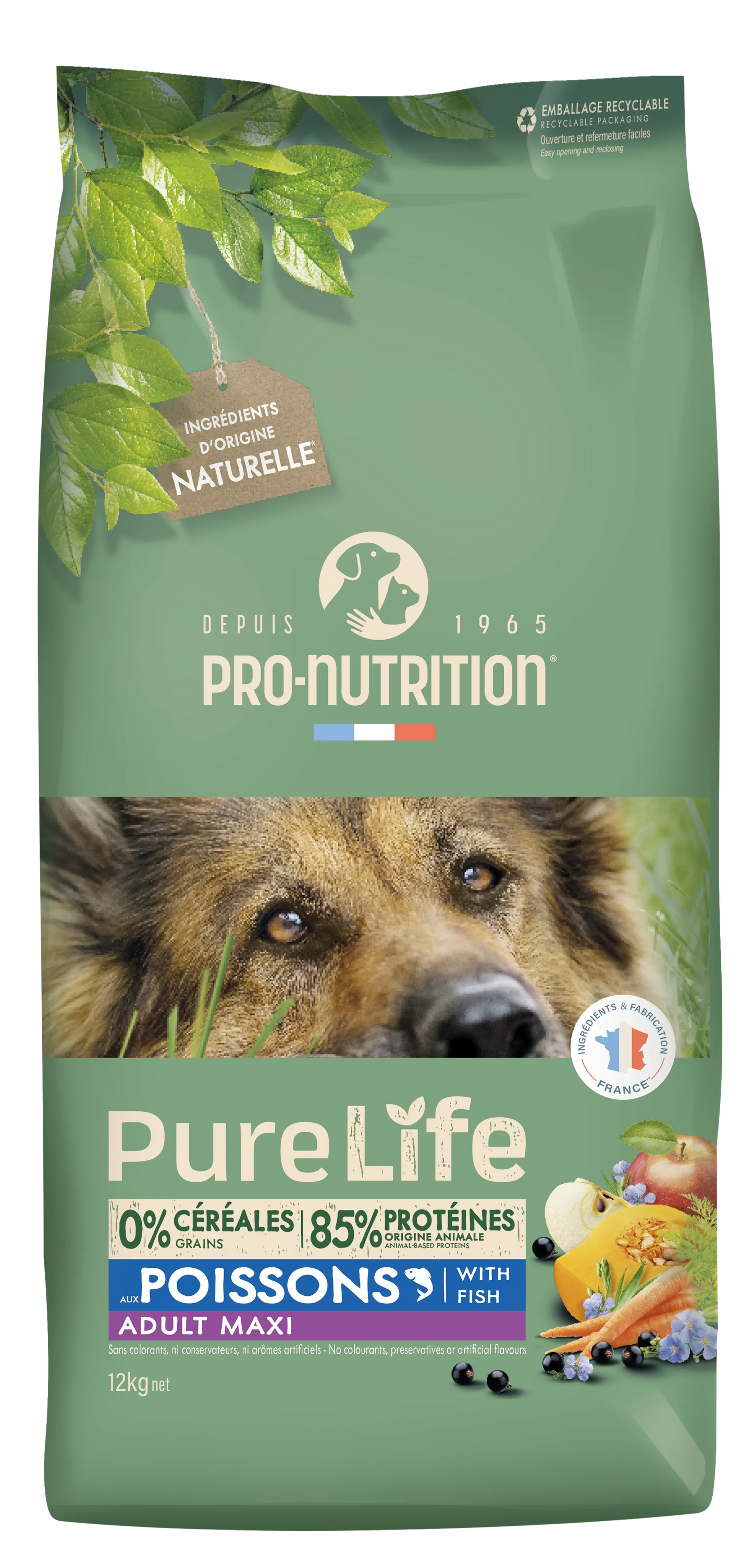 Croquettes Pure Life Chien Adult Maxi – Grand Chien - EkiDog