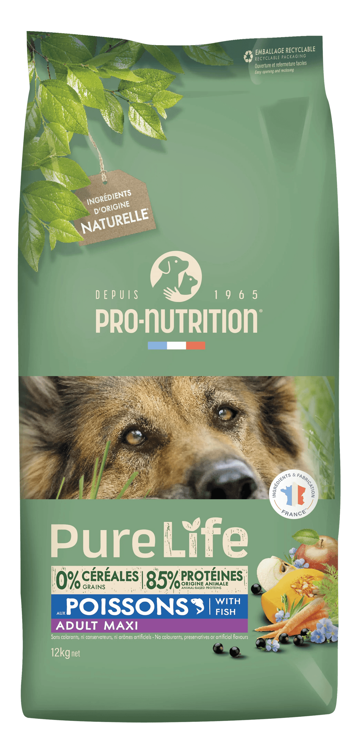 Croquettes Pure Life Chien Adult Maxi – Grand Chien - EkiDog