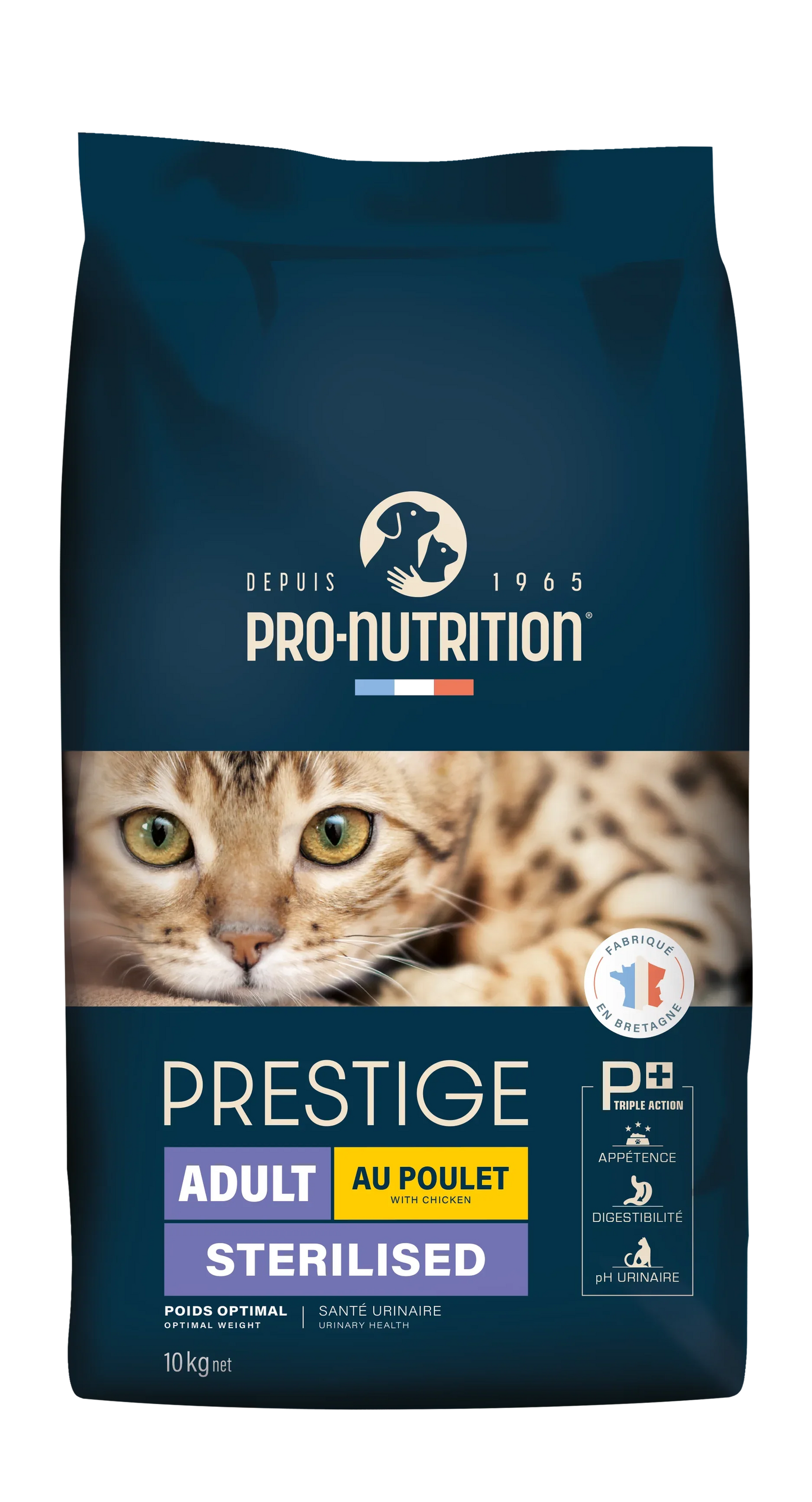 Croquettes Prestige Chat Stérilisé Poulet – Adult Sterilised - EkiDog