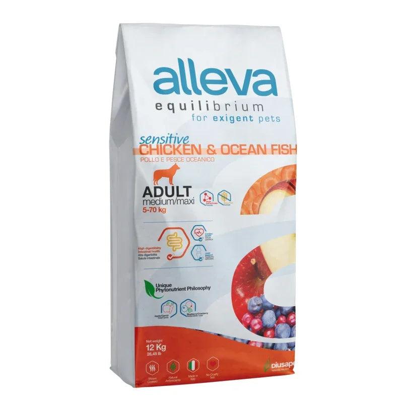 Croquettes Alleva Equilibrium Adult Poulet 12kg - Chien Adulte Actif - EkiDog