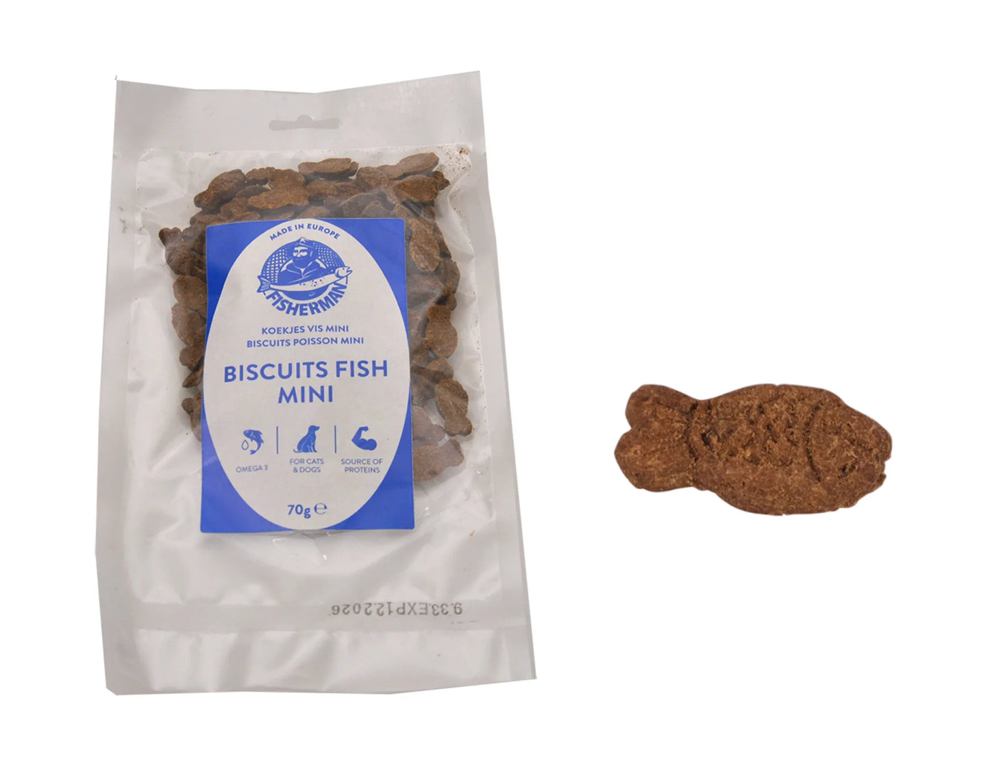 Biscuits poisson mini – 70 g - EkiDog