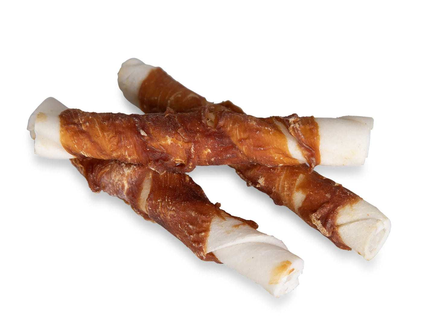 Butcher BBQ Duck Wrapped Stick 12 cm Large – 140 g - EkiDog