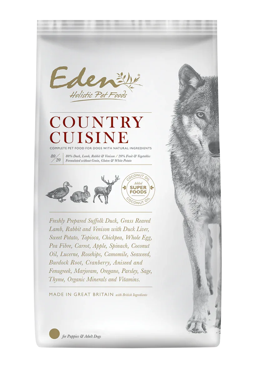 Croquettes Eden 80/20 Country Cuisine 12kg - Chien Medium Sans Céréales - EkiDog