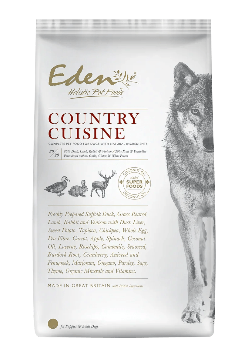Croquettes Eden 80/20 Country Cuisine 12kg - Chien Medium Sans Céréales - EkiDog