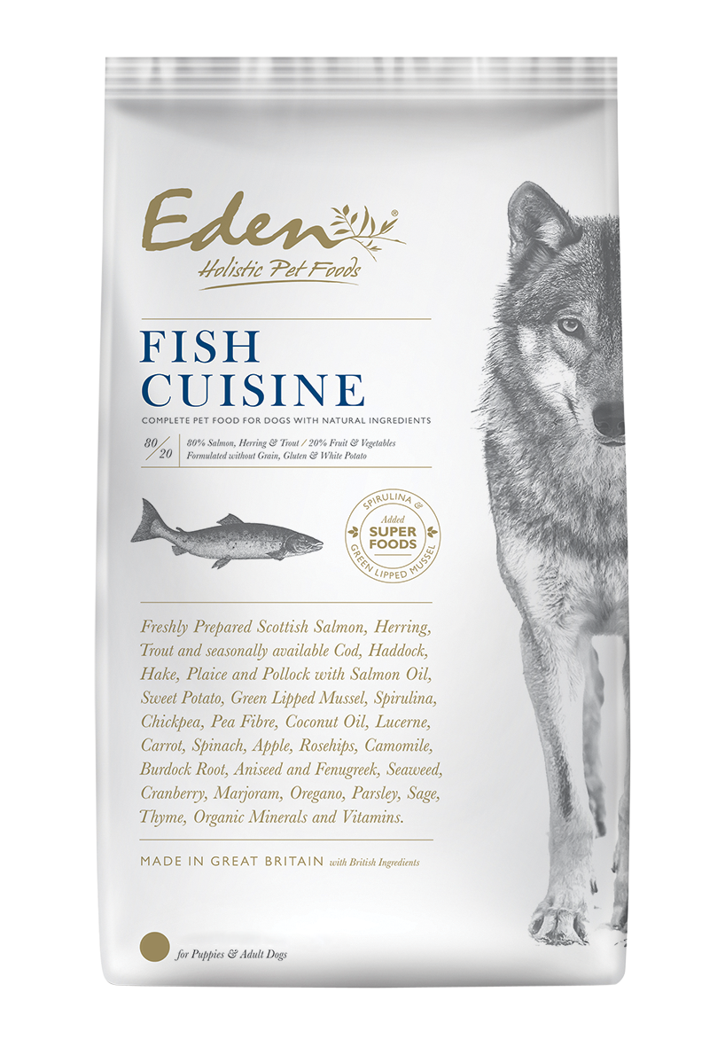 Eden Croquettes Chien Grain Free 80/20 Fish
