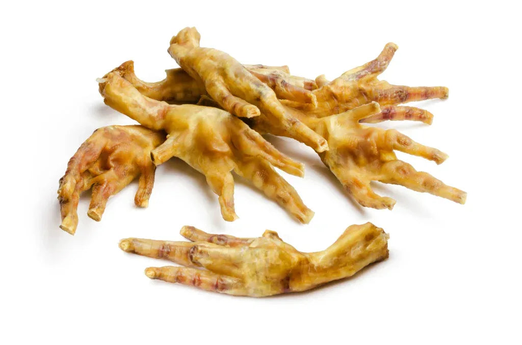 Pattes de Poulet 200g - Friandise Naturelle pour Chien - EkiDog