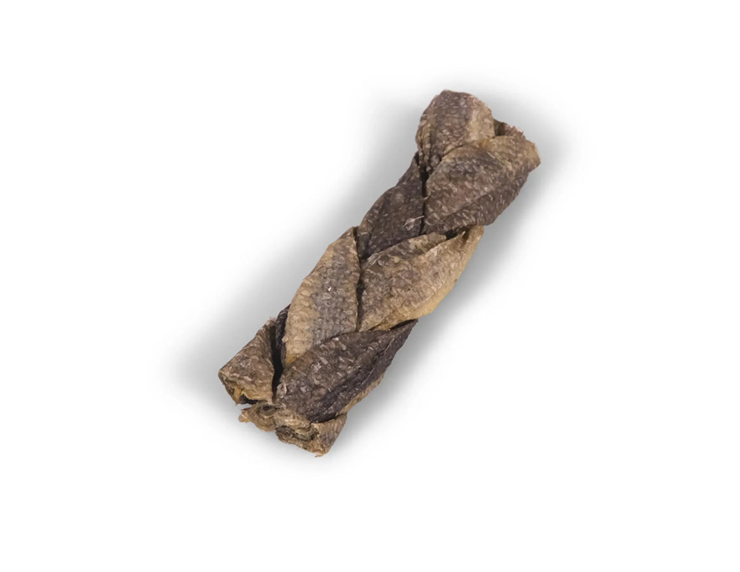 Tresse de peau de cabillaud – 200 g 8 pieces - EkiDog