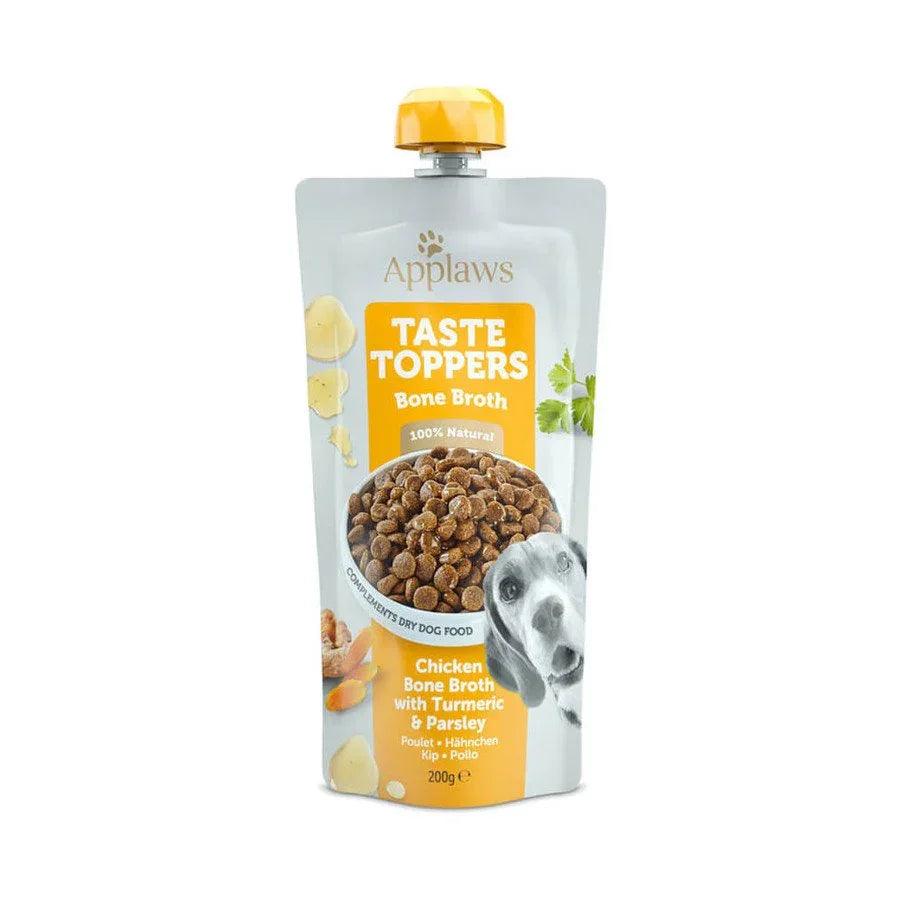 Applaws Soupe d'Os de Poulet pour Chien - Sachet Refermable 200g - EkiDog