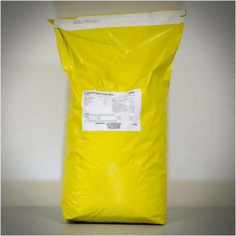 Croc Jaune 20kg 27/13 - Croquettes Premium Haute Performance pour Chien Actif - EkiDog