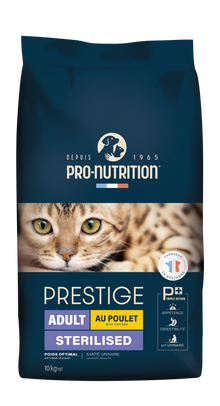 Croquettes Prestige Chat Stérilisé Poulet – Adult Sterilised