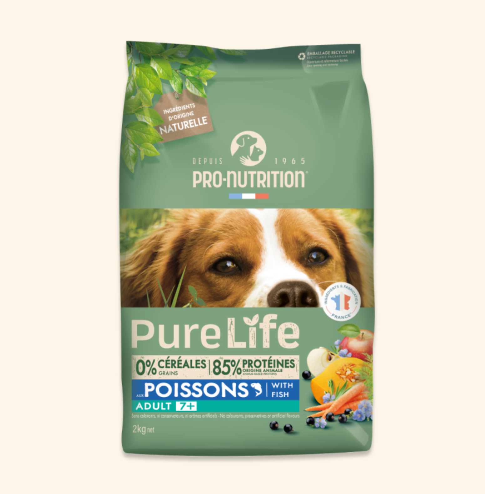 PURE LIFE CHIEN 7+ ADULT 12KG