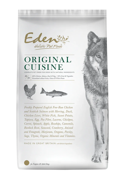 Croquettes Eden 80/20 Original Cuisine - Chien Adulte Sans Céréales - EkiDog