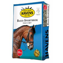 Havens Basis-Sport 25 kg - Granulé Sans Avoine pour Chevaux de Loisir