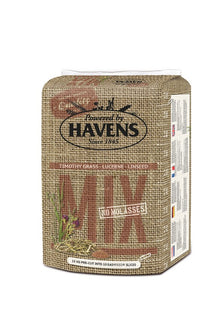Havens MIX 15 kg - Mélange Fibreux Fléole, Luzerne & Lin pour Chevaux