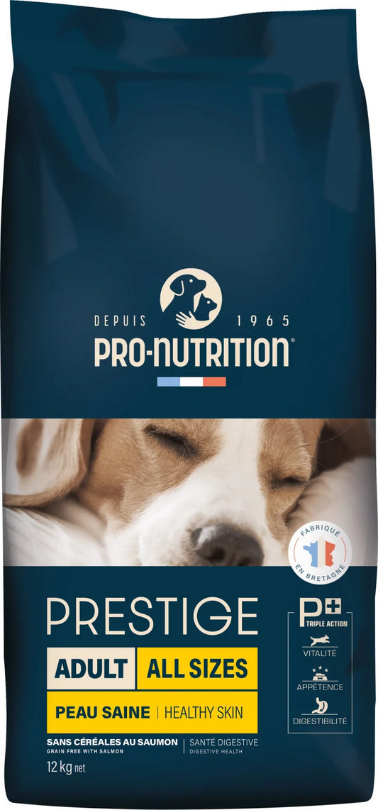 Prestige  CHIEN AU SAUMON SANS CEREALES 12KG