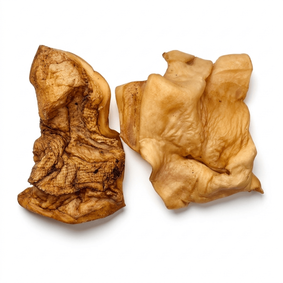 Plaque de peau de boeuf X2 friandises naturelles pour chien