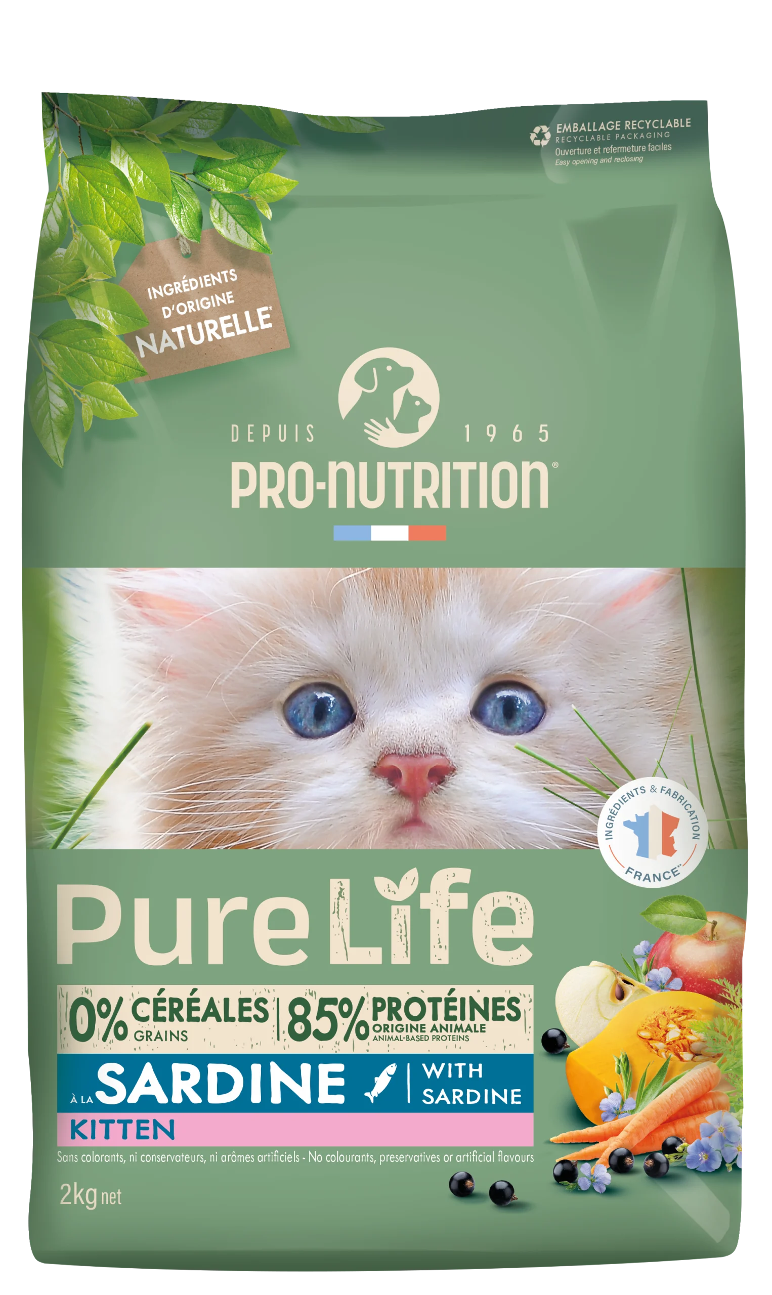 PURE LIFE CHAT KITTEN 2KG