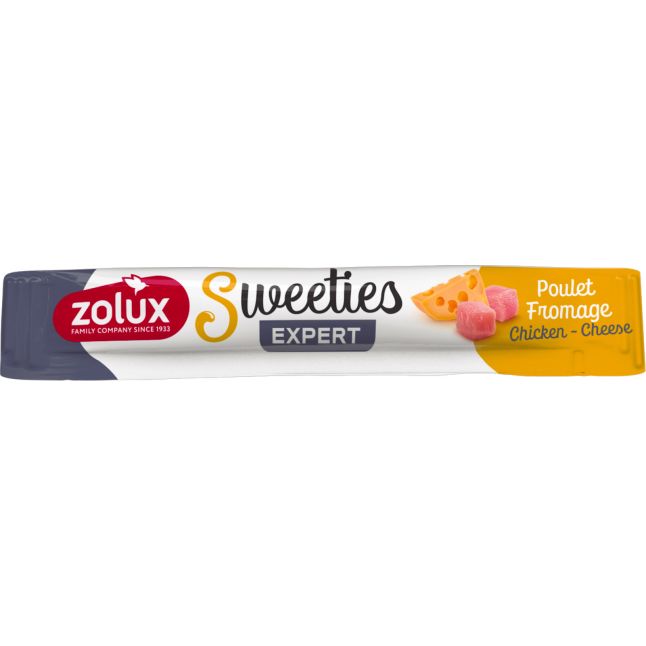 Sweeties Poulet Fromage – Stick Crème pour Chien – Zolux